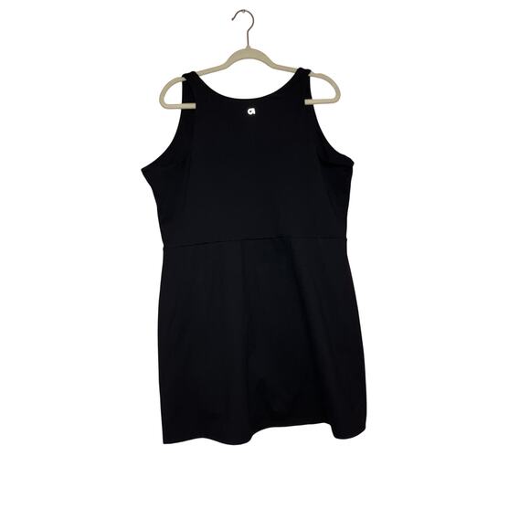 GapFit Black Athletic Dress with Built-In Shorts & Bra Size XXL - Picture 6 of 6